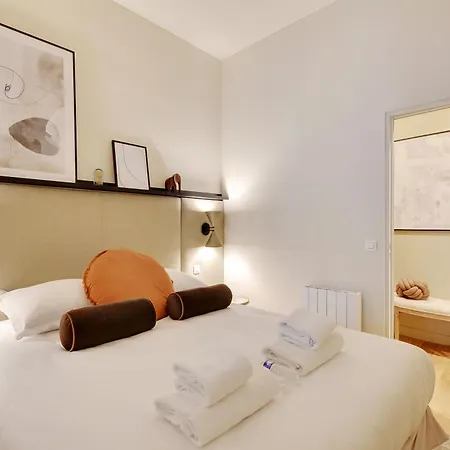 Serene - 1br 4p - Canal St-martin Apartment