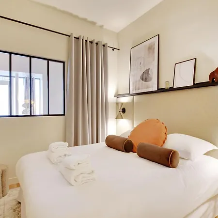 Serene - 1br 4p - Canal St-martin Apartment